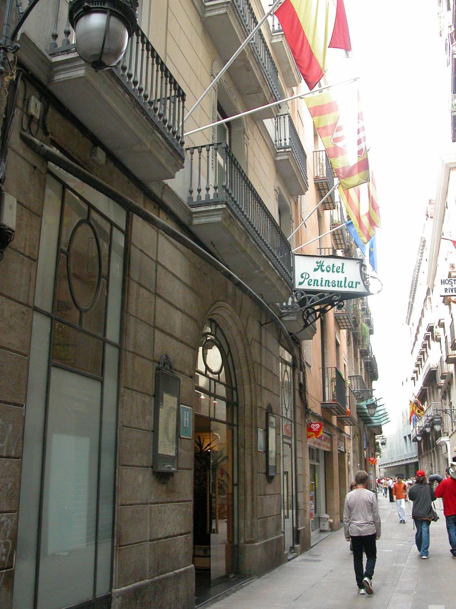 Hotel Peninsular Barcelona Ngoại thất bức ảnh