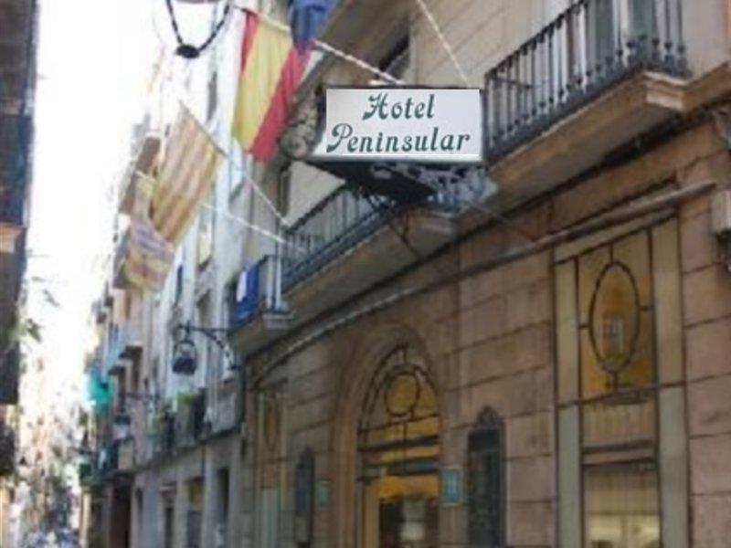 Hotel Peninsular Barcelona Ngoại thất bức ảnh